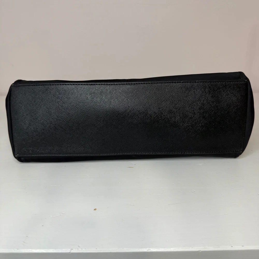 Kate Spade Blake Avenue Lyndon Crossbody Shoulder‎ Bag Purse Black Nylon Logo